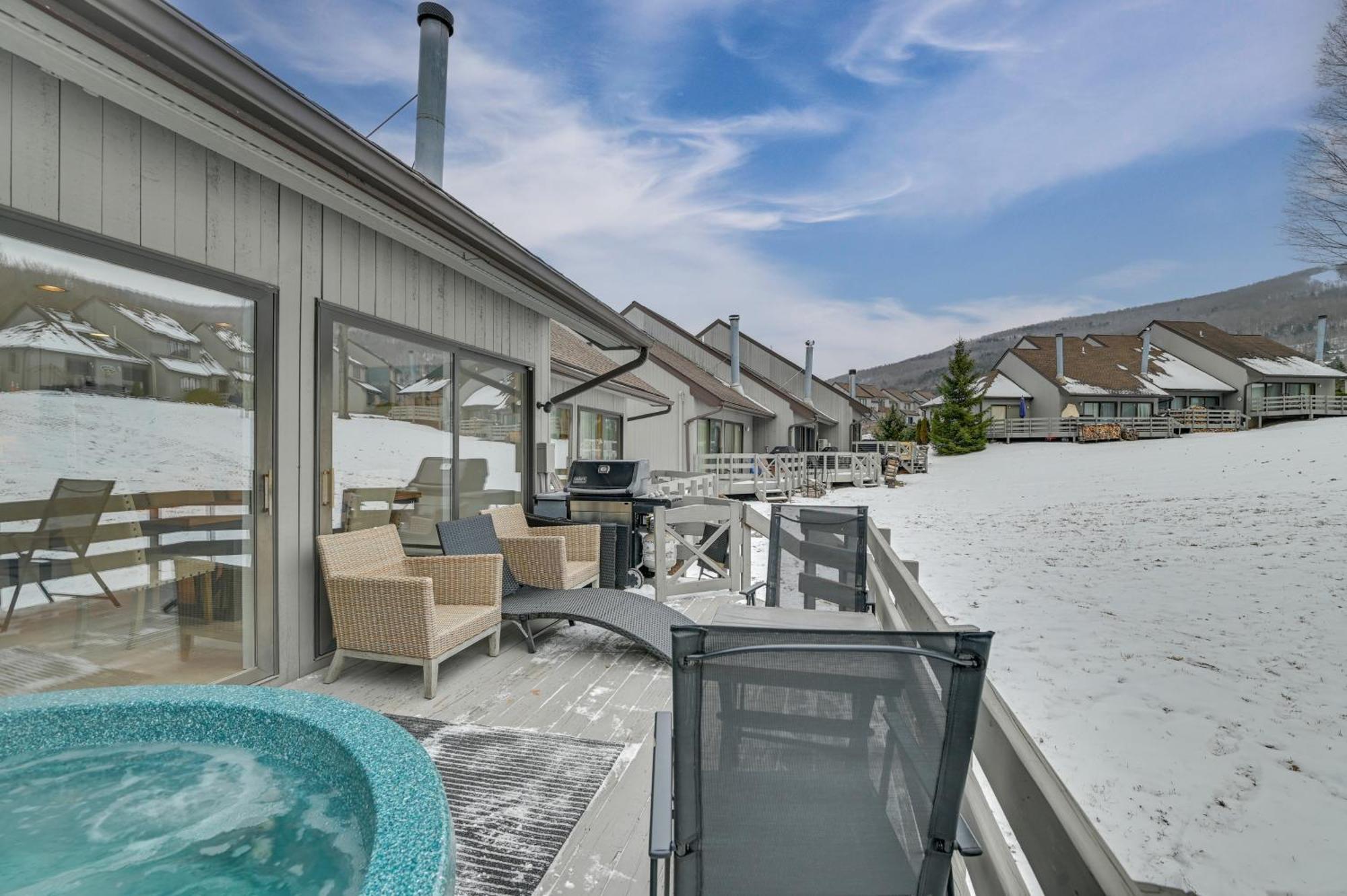 Walk To Ski Lift Family-Friendly Windham Townhome מראה חיצוני תמונה